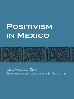 cover image of Positivism in Mexico